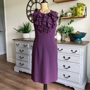 Emma & Michele Dress | Plum | Ruffle | 6